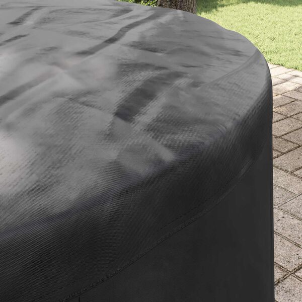 vidaXL Outdoor Furniture Cover Black 102 x 102 x 71 cm 210D fabric