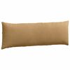 vidaXL Sofa Pillows 2 pcs Brown 120 x 40 cm Corduroy Fabric
