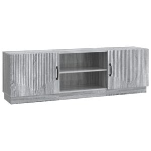 vidaXL TV Cabinet Grey Sonoma 150 x 31 x 47 cm Engineered Wood