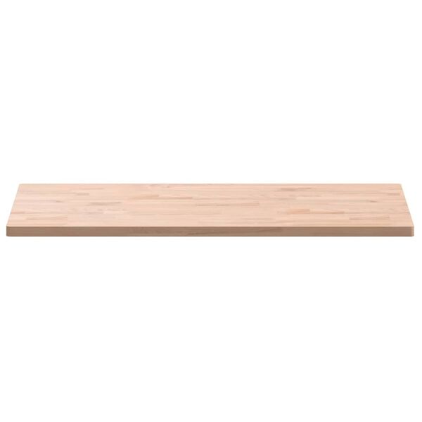 vidaXL Bathroom Countertop 100x50x2.5 cm Solid Wood Beech