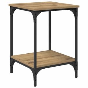 vidaXL Coffee Table Artisan Oak 40 x 40 x 55 cm Engineered Wood