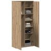 vidaXL Highboard Artisan oak 80 x 35 x 180 cm Engineered wood