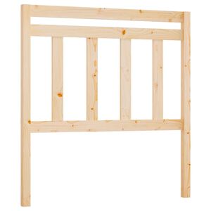vidaXL Bed Headboard 81x4x100 cm Solid Wood Pine