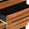 vidaXL Bedside Cabinet 50x34x62 cm Solid Wood Acacia