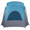 vidaXL Camping Tent Cabin 5-Person Blue Waterproof