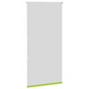 vidaXL Roller Blind Blackout Leaves Green 75x130 cm Fabric Width 70.7 cm Polyester