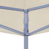 vidaXL Party Tent Roof 4.5x3 m Cream 270 g/m²