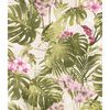 DUTCH WALLCOVERINGS Wallpaper Paradiso Green and Pink