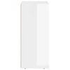 vidaXL Sideboard High Gloss White 59 x 35 x 80.5 cm Engineered Wood