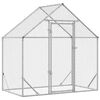 vidaXL Chicken Cage Silver 170 x 100 x 177 cm Galvanised Steel