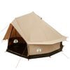 vidaXL Family Tent Cream 8-Person 185T Polyester with PU Coating