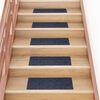 vidaXL Stair Mats Self-adhesive 30 pcs 60x25 cm Grey Blue Rectangular