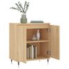 vidaXL Sideboard Sonoma Oak 60x35x70 cm Engineered Wood
