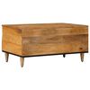 vidaXL Coffee Table Natural 80 x 54 x 40 cm Solid Mango Wood