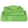 vidaXL Shower Towels "FROGN" 10 pcs Apple Green 70x140 cm 360 gsm