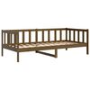 vidaXL Day Bed without Mattress Honey Brown Solid Wood Pine 90x200cm