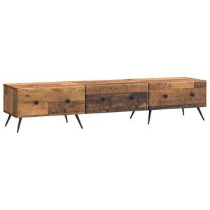 vidaXL TV Cabinet Old Wood 147 x 34.5 x 30 cm Engineered Wood