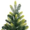 vidaXL Artificial Hinged Christmas Tree 150 LEDs Green 150 cm