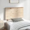 vidaXL Bed Headboard 104x6x82.5 cm Solid Wood Pine