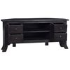 vidaXL TV Cabinet Light Black Coffee 100x40x45 cm Solid Wood Mahogany
