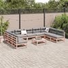 vidaXL 10 Piece Garden Sofa Set Solid Wood&nbsp;Douglas Fir