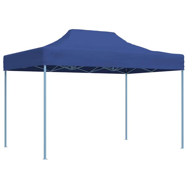 vidaXL Professional Folding Party Tent 3x4 m Steel Blue