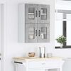 vidaXL Kitchen Cabinet Kalmar 2 pcs Concrete Grey 60 x 31 x 40 cm