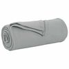 vidaXL Throw Blankets 6 pcs Grey 270 x 240 cm Fleece