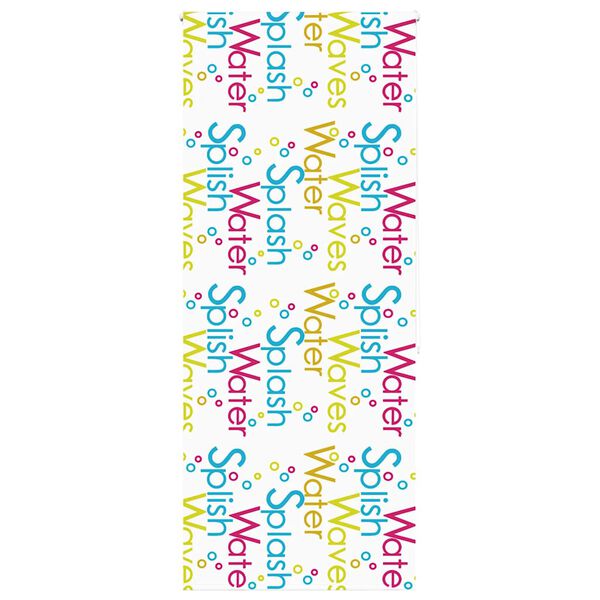 vidaXL Shower Roller Blind 110x240 cm Fabric Width 106 cm