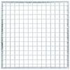 vidaXL Grating Silver 50 x 50 x 2 cm Hot-Dip Galvanised Steel