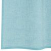 vidaXL Voile Curtains with Loops 2 pcs Turquoise 140x225 cm