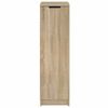 vidaXL Shoe Cabinet Sonoma Oak 30x35x100 cm Engineered Wood