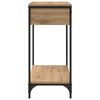 vidaXL Console Table Artisan Oak 100 x 34.5 x 75 cm Engineered wood