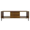 vidaXL Coffee Table Brown Oak 103.5x60x35 cm Engineered Wood