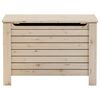 vidaXL Storage Box with Lid RANA 80x49x54 cm Solid Wood Pine