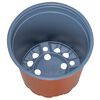 vidaXL Flower Pot 200 pcs Ceramic &Oslash; 15 x 13 cm Plastic
