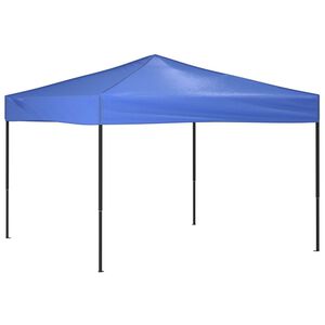 vidaXL Party Tent | Blue | 210D oxford fabric with silver coating | 3x3 metres
