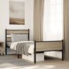 vidaXL Bed Frame without Mattress Sonoma Oak 80x200 cm Engineered Wood