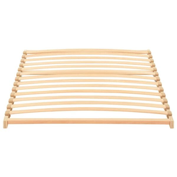 vidaXL Slatted Bed without Mattress Base with 13 Slats 90x200cm