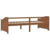 vidaXL 3-Seater Day Bed without Mattress Honey Brown 90x200cm