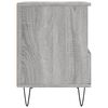 vidaXL Bedside Cabinet Grey Sonoma 40x35x50 cm Engineered Wood