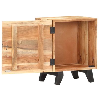 vidaXL Bedside Cabinet 40x30x51 cm Solid Acacia Wood