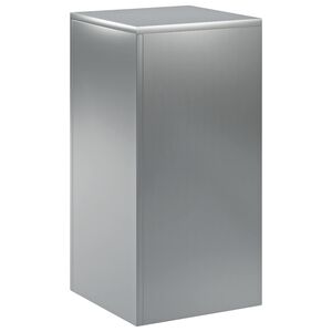 vidaXL Plant Stand Silver 30 x 30 x 60 cm Steel
