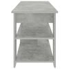 vidaXL TV stand Concrete Grey 100 x 40 x 50 cm
