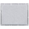 vidaXL Shower Niche Matt Grey 41x51x10 cm