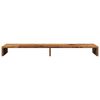 vidaXL Monitor Stand Old Wood 100x27x10 cm Engineered Wood