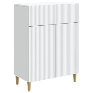vidaXL Sideboard with Drawer White 66 x 34.5 x 90 cm Engineered Wood