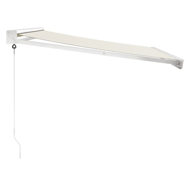 vidaXL Retractable Awning Cream 3x2.5 m Fabric and Aluminium