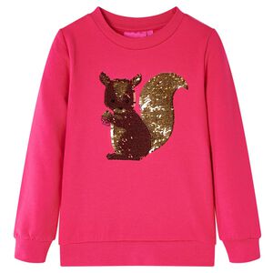vidaXL Kids' Sweatshirt Bright Rose 92