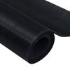 Rubber Floor Mat Anti-Slip 5 x 1 m Fine Ribbed